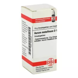 AURUM METALLICUM D 10 kulek, 10 g