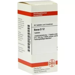 BORAX D 12 tabletek, 80 szt