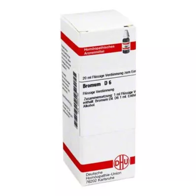 BROMUM D 6 Rozcieńczenie, 20 ml