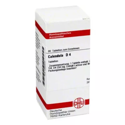CALENDULA D 4 tabletki, 80 szt