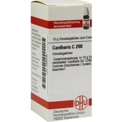 CANTHARIS C 200 globulek, 10 g