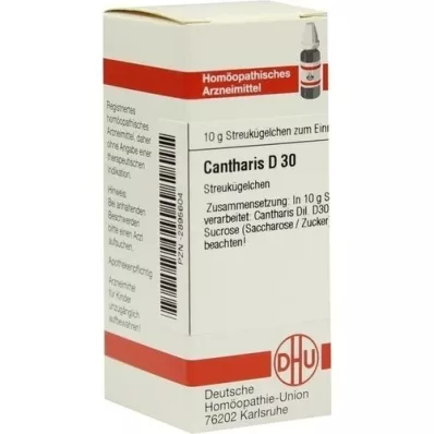 CANTHARIS D 30 kulek, 10 g
