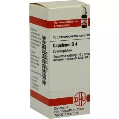 CAPSICUM D 4 globulki, 10 g