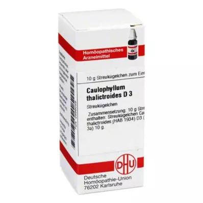 CAULOPHYLLUM THALICTROIDES D 3 globulki, 10 g CAULOPHYLLUM THALICTROIDES D 3 globulki, 10 g