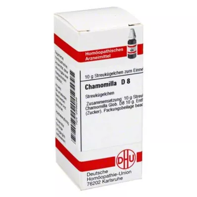 CHAMOMILLA D 8 kulek, 10 g