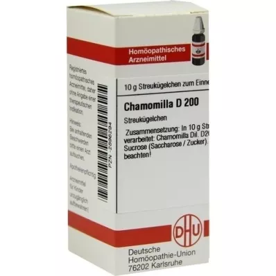 CHAMOMILLA D 200 globulek, 10 g