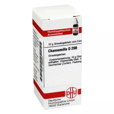 CHAMOMILLA D 200 globulek, 10 g CHAMOMILLA D 200 globulek, 10 g