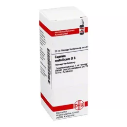 CUPRUM METALLICUM D 6 Rozcieńczenie, 20 ml