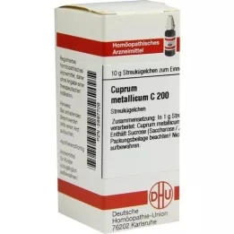 CUPRUM METALLICUM C 200 globulek, 10 g