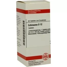 ECHINACEA HAB D 12 tabletek, 80 szt