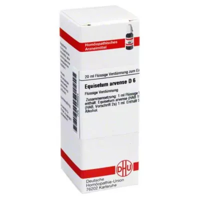 EQUISETUM ARVENSE D 6 Rozcieńczenie, 20 ml