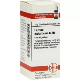 FERRUM METALLICUM C 30 kulek, 10 g