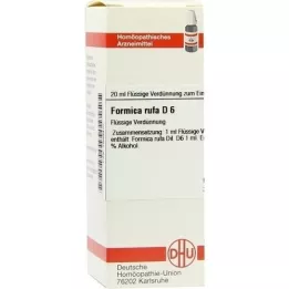 FORMICA RUFA D 6 Rozcieńczenie, 20 ml