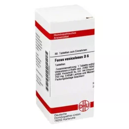 FUCUS VESICULOSUS D 6 tabletek, 80 szt