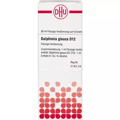 GALPHIMIA GLAUCA D 12 Rozcieńczenie, 50 ml