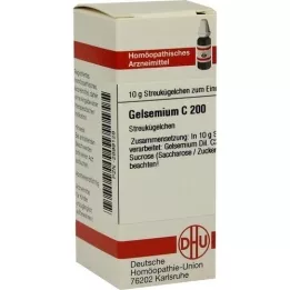 GELSEMIUM C 200 globulek, 10 g