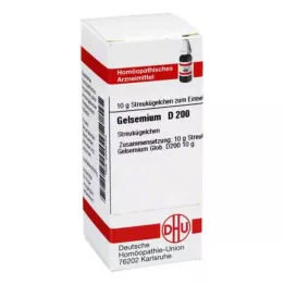 GELSEMIUM D 200 globulek, 10 g