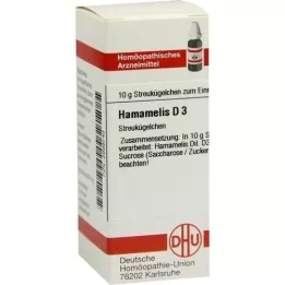 HAMAMELIS D 3 globulki, 10 g