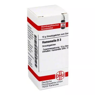 HAMAMELIS D 3 globulki, 10 g