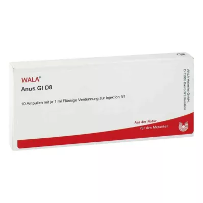 ANUS GL D 8 ampułek, 10 x 1 ml ANUS GL D 8 ampułek, 10 x 1 ml