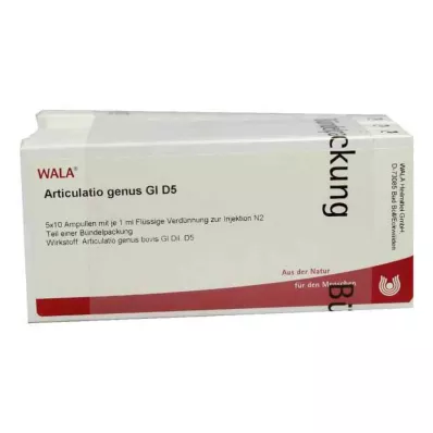 ARTICULATIO rodzaj GL D 5 ampułek, 50 x 1 ml ARTICULATIO rodzaj GL D 5 ampułek, 50 x 1 ml