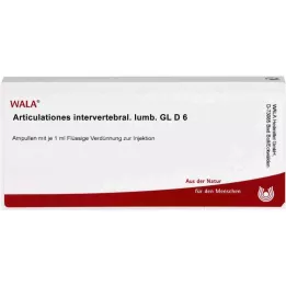 ARTICULATIONES intervertebral.lumb.GL D 6 ampułek, 10X1 ml