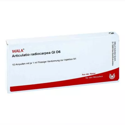 ARTICULATIO radiocarpea GL D 6 ampułek, 10X1 ml ARTICULATIO radiocarpea GL D 6 ampułek, 10X1 ml
