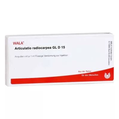 ARTICULATIO radiocarpea GL D 15 ampułek, 10X1 ml ARTICULATIO radiocarpea GL D 15 ampułek, 10X1 ml