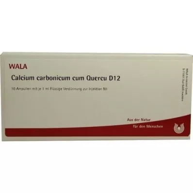 CALCIUM CARBONICUM CUM quercus D 12 ampułek, 10X1 ml