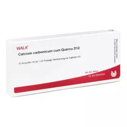 CALCIUM CARBONICUM CUM quercus D 12 ampułek, 10X1 ml