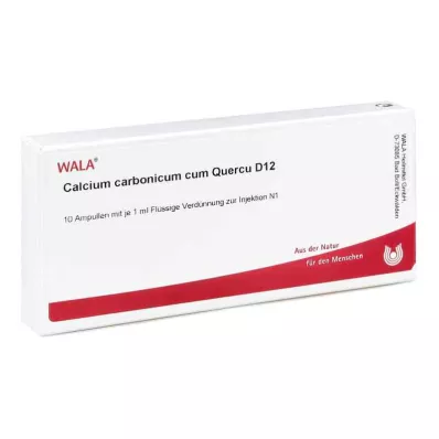 CALCIUM CARBONICUM CUM quercus D 12 ampułek, 10X1 ml CALCIUM CARBONICUM CUM quercus D 12 ampułek, 10X1 ml