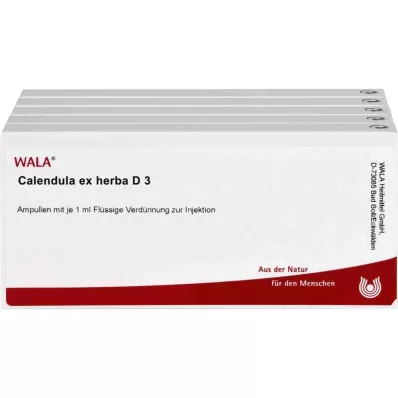 CALENDULA EX Herba D 3 ampułki, 50 x 1 ml