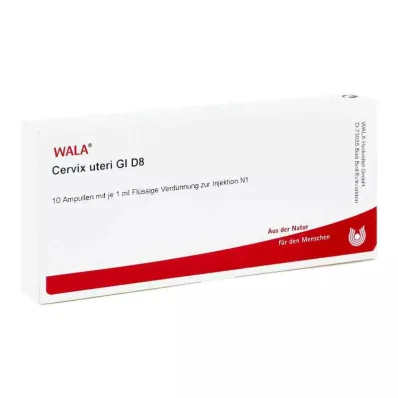 CERVIX uteri GL D 8 ampułek, 10X1 ml
