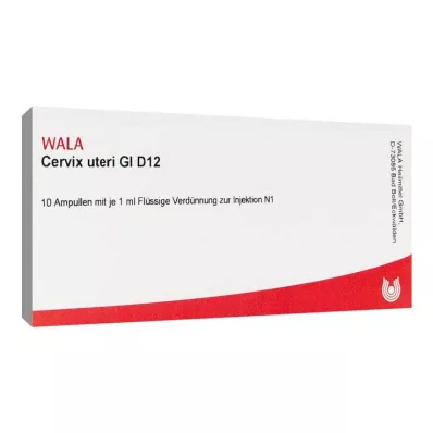 CERVIX uteri GL D 12 ampułek, 10 x 1 ml CERVIX uteri GL D 12 ampułek, 10 x 1 ml