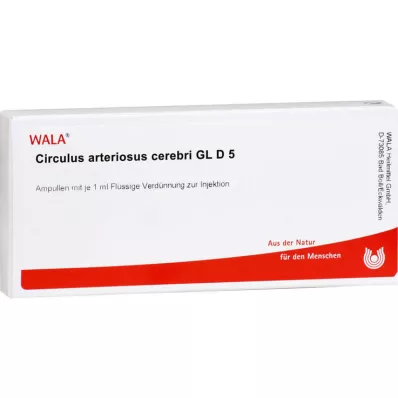 CIRCULUS arteriosus cerebri GL D 5 ampułek, 10X1 ml CIRCULUS arteriosus cerebri GL D 5 ampułek, 10X1 ml