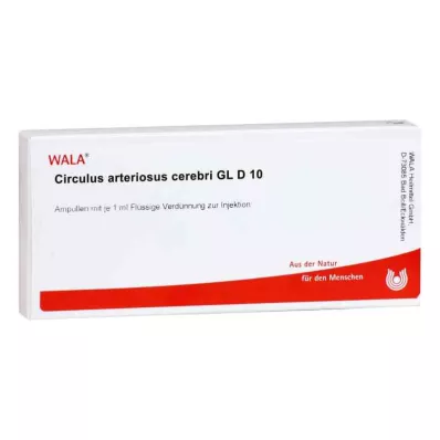 CIRCULUS arteriosus cerebri GL D 10 ampułek, 10X1 ml CIRCULUS arteriosus cerebri GL D 10 ampułek, 10X1 ml