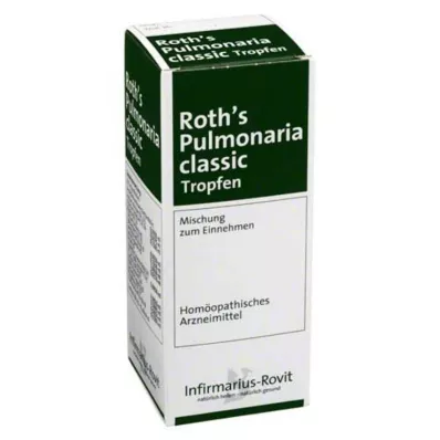 ROTHS Pulmonaria classic krople, 100 ml ROTHS Pulmonaria classic krople, 100 ml