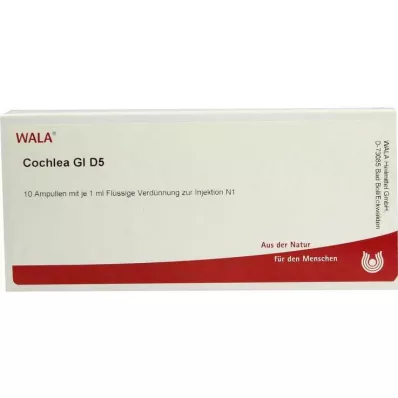COCHLEA GL D 5 ampułek, 10 x 1 ml COCHLEA GL D 5 ampułek, 10 x 1 ml