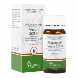 PFLÜGERPLEX Tabletki Ferrum 302 H, 100 szt