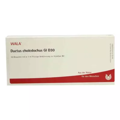 DUCTUS CHOLEDOCHUS GL D 30 ampułek, 10 x 1 ml