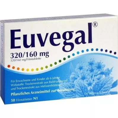 EUVEGAL 320 mg/160 mg tabletki powlekane, 50 szt