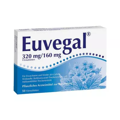 EUVEGAL 320 mg/160 mg tabletki powlekane, 50 szt EUVEGAL 320 mg/160 mg tabletki powlekane, 50 szt