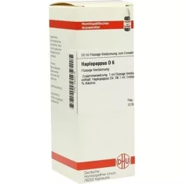 HAPLOPAPPUS D 6 Rozcieńczenie, 50 ml