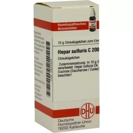 HEPAR SULFURIS C 200 globulek, 10 g