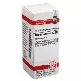 HEPAR SULFURIS C 200 globulek, 10 g