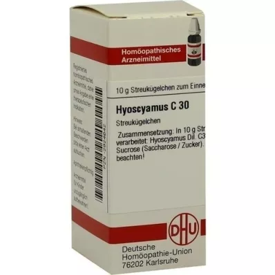 HYOSCYAMUS C 30 kulek, 10 g