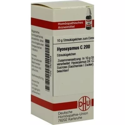 HYOSCYAMUS C 200 globulek, 10 g