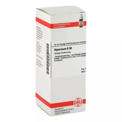 HYPERICUM D 30 Rozcieńczenie, 50 ml HYPERICUM D 30 Rozcieńczenie, 50 ml