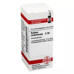 KALIUM CARBONICUM C 30 kulek, 10 g