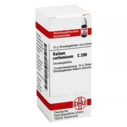 KALIUM CARBONICUM C 200 globulek, 10 g